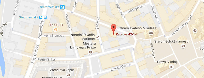 Kaprova 42/14, 110 00 Praha 1